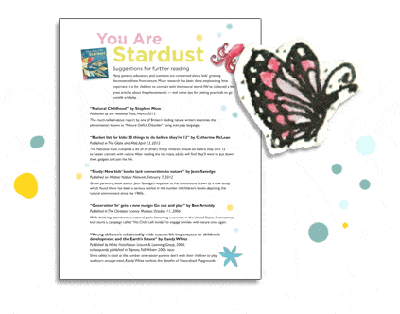 You Are Stardust Suggestion For Further Reading
