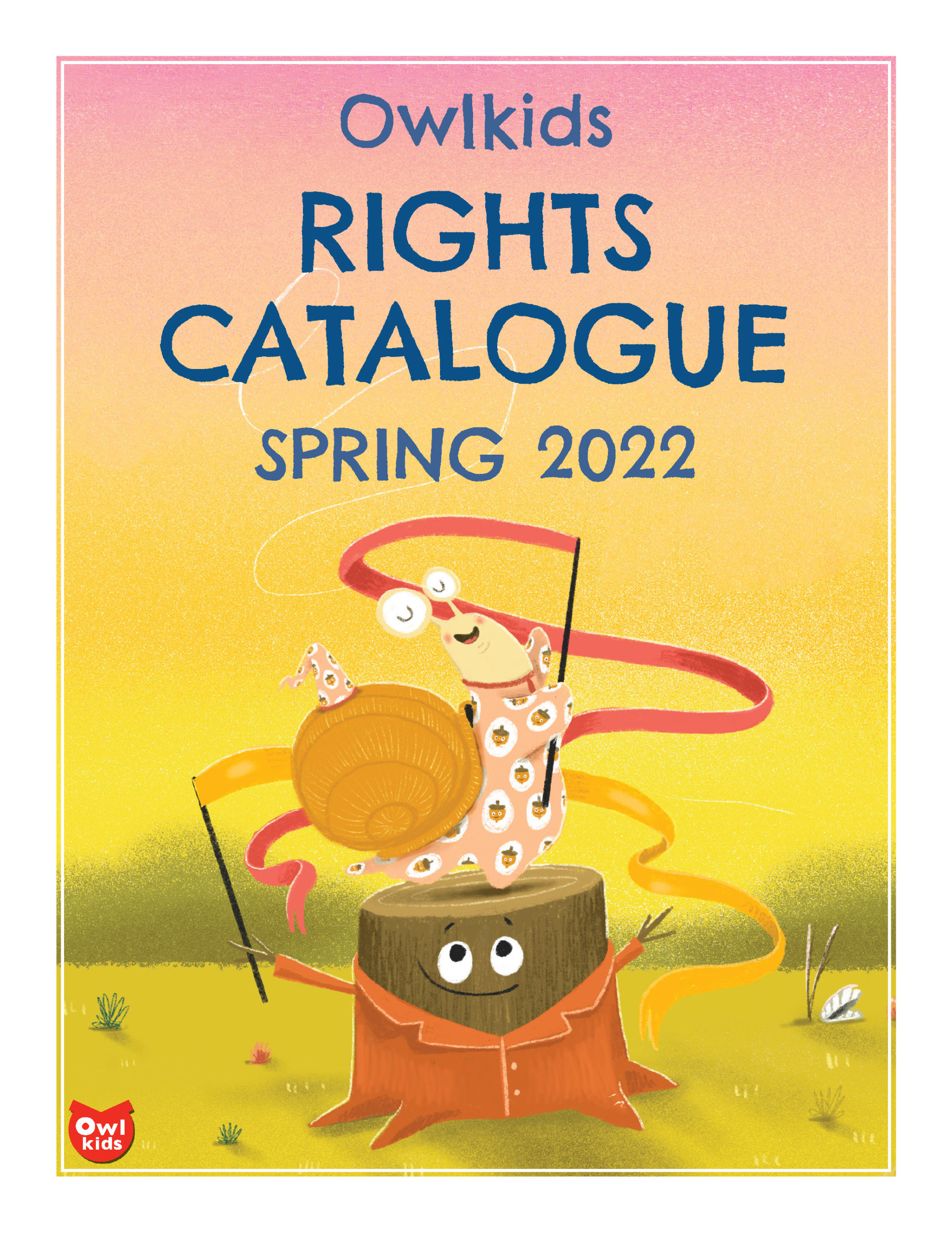 Cover for the Spring 2022 Rights catalogue.
